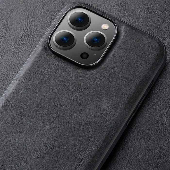 X-LEVEL Bojue-3 Series For iPhone 15 Pro Max PU Leather+TPU Phone Cover Anti-fall Back Case - Brown - 3