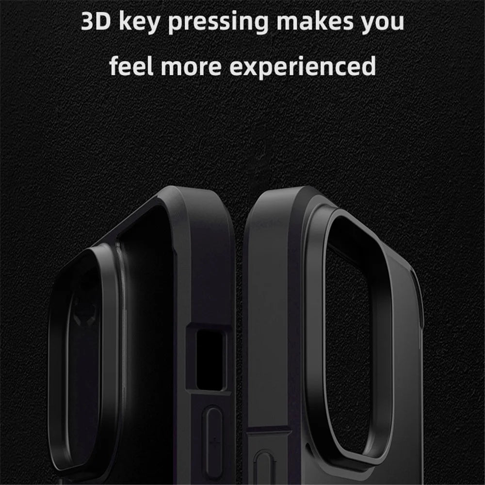 X-LEVEL Hard PC Soft TPU Phone Case for iPhone 15 Pro Shockproof Anti-Drop Matte Phone Shell - Transparent - 4