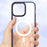 X-LEVEL Crystal Clear Series Anti-Drop Phone Case for iPhone 15 Pro Case Compatible with MagSafe TPU+PC Cover - Transparent - 2