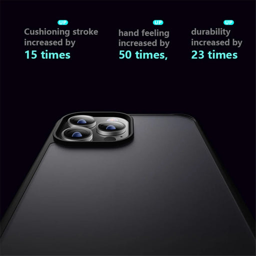 X-LEVEL For iPhone 15 Rubberized Skin-touch Acrylic Case Anti-drop Cellphone Back Cover - Navy Blue - 2