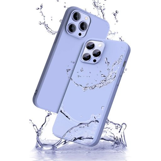 X-LEVEL For iPhone 15 Pro Soft TPU Phone Case Liquid Silicone Texture Shockproof Cover - Midnight Green - 2