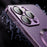 X-LEVEL For iPhone 15 Pro Max Electroplating TPU Case Compatible with MagSafe Transparent Phone Cover - Purple - 4