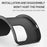 X-LEVEL Guardian Series For iPhone 15 Matte Phone Case Soft TPU Anti-scratch Back Cover - Black - 2