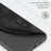 X-LEVEL Guardian Series For iPhone 15 Matte Phone Case Soft TPU Anti-scratch Back Cover - Black - 3