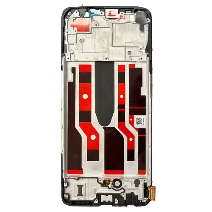 For Oppo Reno8 Lite 5G Grade C OLED Screen and Digitizer Assembly + Frame Repair Part (without Logo) - 3
