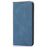 For iPhone 15 Pro Max PU Leather Wallet Phone Case Magnetic Closing Anti-drop Stand Cover - Blue - 6