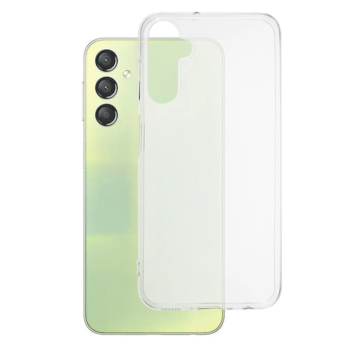For Samsung Galaxy A25 5G (Global) (161.0 x 76.5 x 8.3mm) Super Slim TPU Phone Cover HD Clear Cell Phone Case (Big Rear Lens Cutout Hole) - 1