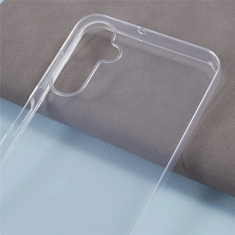 For Samsung Galaxy A25 5G (Global) (161.0 x 76.5 x 8.3mm) Super Slim TPU Phone Cover HD Clear Cell Phone Case (Big Rear Lens Cutout Hole) - 4