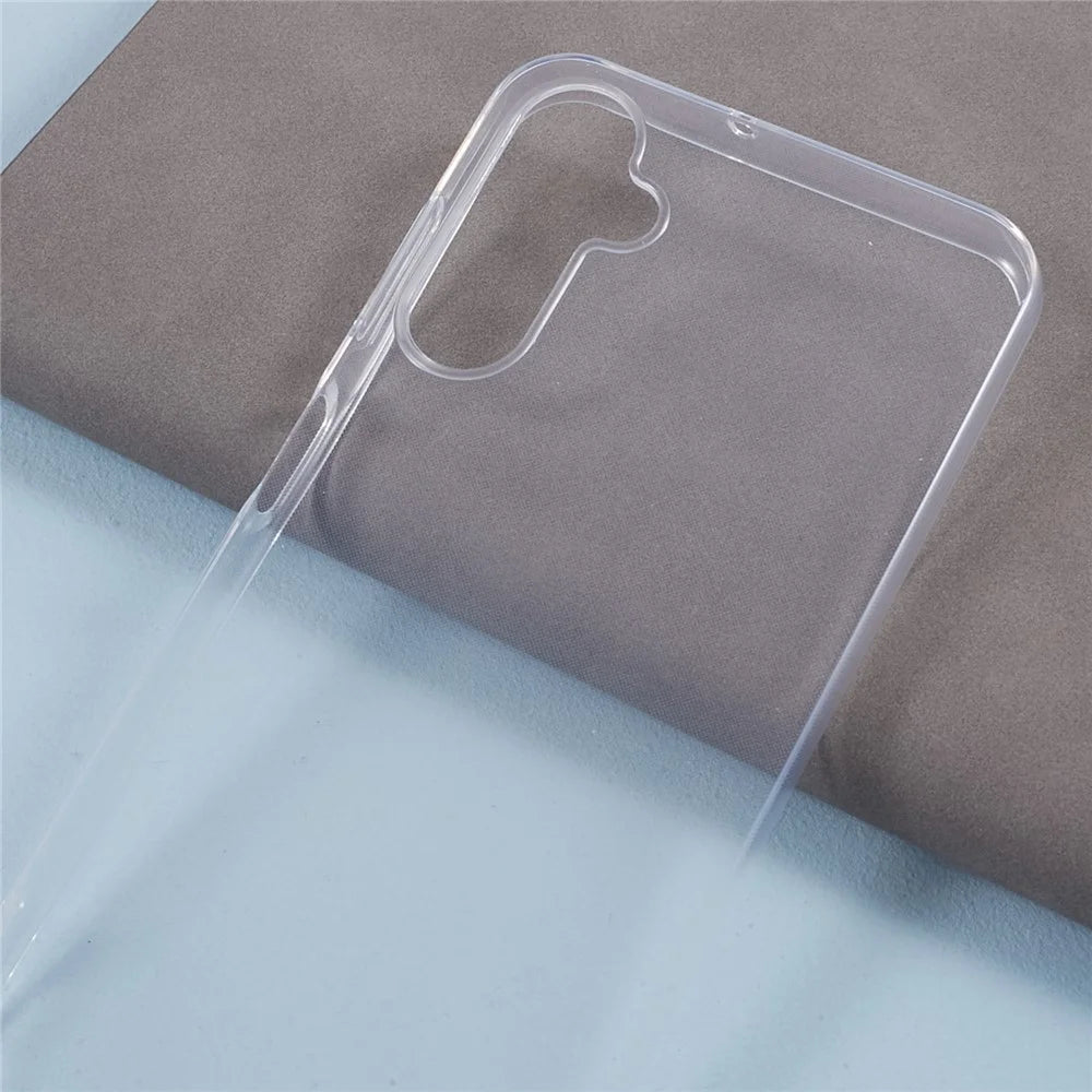 For Samsung Galaxy A25 5G (Global) (161.0 x 76.5 x 8.3mm) Super Slim TPU Phone Cover HD Clear Cell Phone Case (Big Rear Lens Cutout Hole) - 5