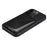 Protective Phone Case for iPhone 15 Pro Card Slot Kickstand Case Calf Texture PU+PC+TPU Phone Cover - Black - 5