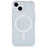 For iPhone 15 Clear Cell Phone Back Cover Acrylic + TPU Magnetic Case Compatible with MagSafe - 2