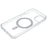 For iPhone 15 Clear Cell Phone Back Cover Acrylic + TPU Magnetic Case Compatible with MagSafe - 5