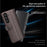 For Samsung Galaxy F34 5G / M34 5G Case Genuine Split Leather Phone Cover with Wallet Stand - Black - 7