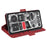 For Nothing Phone (2) Shockproof Calf Texture Phone Stand Case Wallet PU Leather Cell Phone Cover - Red - 3