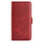 For Nothing Phone (2) Shockproof Calf Texture Phone Stand Case Wallet PU Leather Cell Phone Cover - Red - 6