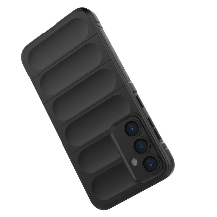 Rugged TPU Shell for Samsung Galaxy S23 FE , Anti-slip Drop Protection Phone Case - Black - 2