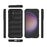 Rugged TPU Shell for Samsung Galaxy S23 FE , Anti-slip Drop Protection Phone Case - Black - 6