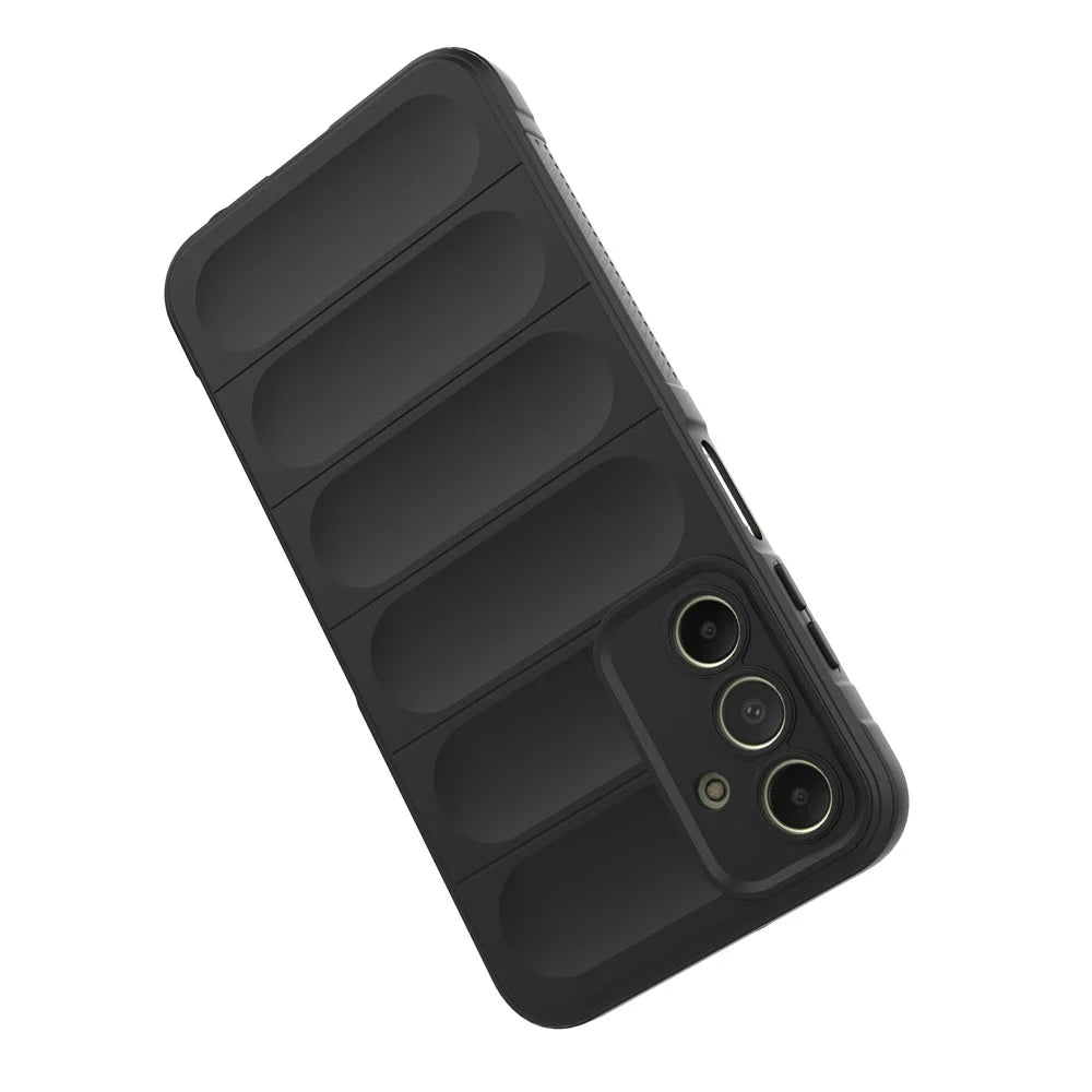 TPU Phone Case for Samsung Galaxy A25 5G (Global) (161.0 x 76.5 x 8.3mm) Drop-Proof Protective Rugged Phone Cover - Black - 7