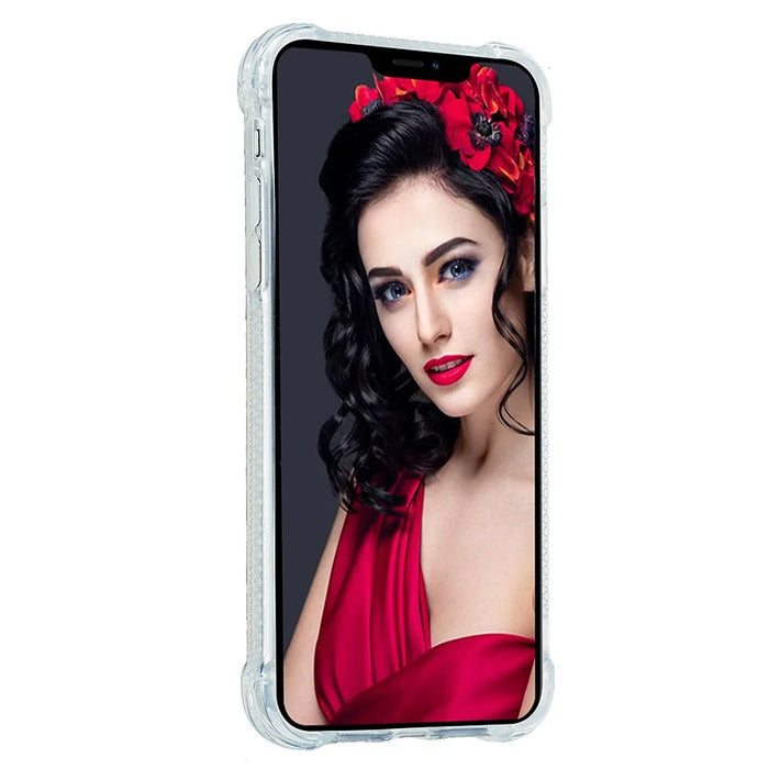 For iPhone 15 Pro Glitter Quicksand Phone Case Flexible TPU Shockproof Cover - Blue - 2