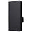 For Ulefone Note 15 Litchi Texture Phone Case PU Leather Wallet Stand Anti-Drop Cover with Strap - Black - 7