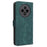 Wallet Phone Case for Wiko Hi Enjoy 60 Pro 5G Anti-Drop RFID Blocking Leather Flip Cover with Strap - Green - 7