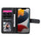 For iPhone 15 Leather Case with 10 Card Holder Phone Cover Stand - Black - 3
