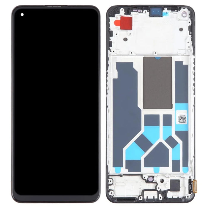 For Oppo Reno7 SE 5G Grade C OLED Screen and Digitizer Assembly + Frame Repair Part (without Logo) - 1