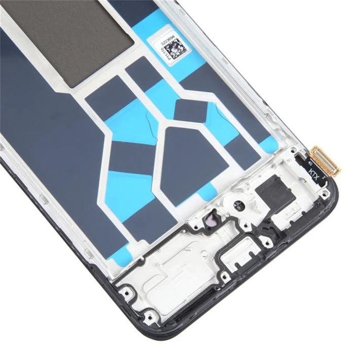 For Oppo Reno7 SE 5G Grade C OLED Screen and Digitizer Assembly + Frame Repair Part (without Logo) - 4
