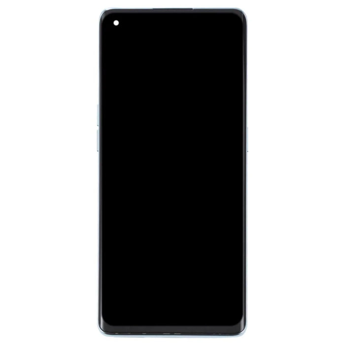 For Oppo Reno6 Pro 5G OEM Grade S AMOLED Screen and Digitizer Assembly + Frame Part (without Logo) - Blue - 2