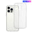 100PCS For iPhone 15 Pro Max Super Clear Plastic Phone Cover Hard Smartphone Case HD Transparent Shell - 1