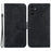 For Samsung Galaxy A13 5G Cute Tiger Imprinted PU Leather Cover Wallet Stand Phone Case - Black - 1