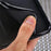 For iPhone 15 Pro Max Cowhide Texture Phone Cover PU Leather Stand Case with Card Slots - Black - 5