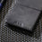 For iPhone 15 Pro Max Cowhide Texture Phone Cover PU Leather Stand Case with Card Slots - Black - 6
