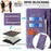 For iPhone 15 RFID Blocking Leather Wallet Stand Phone Case Magnetic Closing Anti-fall Cover - Purple - 5