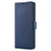 For iPhone 15 Pro Shockproof Card Slot Phone Case Phone Stand Cover TPU+PU Leather Shell - Blue - 6