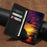 For iPhone 15 Anti-Scratch PU Leather Flip Case RFID Blocking Wallet Stand Phone Cover - Black - 6
