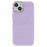 For iPhone 15 TPU+PC Scratch Resistant Phone Cover IMD Shell Pattern Back Protector Case - Light Purple - 3