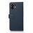KHAZNEH For Nothing Phone (2) Anti-Scratch Phone Shell Litchi Texture Wallet Stand RFID Blocking PU Leather Case - Blue - 7