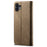 For Nothing Phone (2) Jeans Cloth Texture Flip Wallet Case PU Leather Protective Stand Cell Phone Cover - Khaki - 6