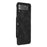 YX0040 For Samsung Galaxy Z Flip4 5G Phone Case PU Leather+PC Pattern Imprinted Cover - Black - 2