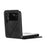 YX0040 For Samsung Galaxy Z Flip4 5G Phone Case PU Leather+PC Pattern Imprinted Cover - Black - 5