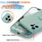 For iPhone 15 Pro Ring Kickstand Case Liquid Silicone Anti-scratch Phone Cover with Wrist Rope - Cyan - 4