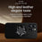 SULADA For iPhone 15 Pro Cowhide Texture Phone Cover PU Leather Coated TPU Case Compatible with MagSafe - Black - 3