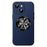 SULADA For iPhone 15 Cowhide Texture Phone Cover PU Leather+TPU Back Case Compatible with MagSafe - Blue - 1