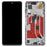 For Huawei nova 9 SE Grade C LCD Screen and Digitizer Assembly + Frame Replacement Part (without Logo) - Silver - 1