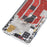 For Huawei nova 9 SE Grade C LCD Screen and Digitizer Assembly + Frame Replacement Part (without Logo) - Silver - 5