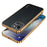 SULADA For iPhone 15 Plus Electroplated Anti-scratch Cover Litchi Texture PU Leather+PC+TPU Phone Case - Black - 1