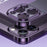 For iPhone 15 Pro Max TPU Case Electroplating AG Matte Phone Cover Anti-Scratch Phone Shell - Black - 5