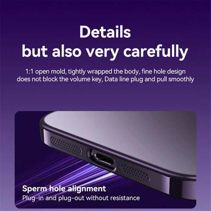 For iPhone 15 Pro Max TPU Case Electroplating AG Matte Phone Cover Anti-Scratch Phone Shell - Black - 6