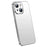 For iPhone 15 Plus Electroplating TPU Case Anti-Drop AG Matte Phone Cover Shockproof Phone Shell - Silver - 1